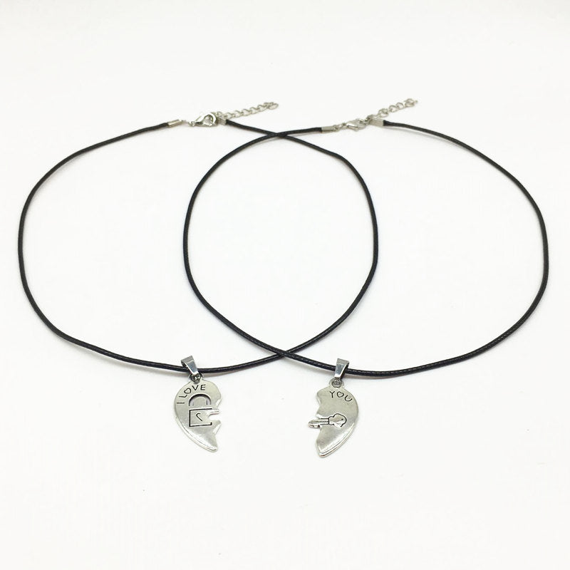 couple necklaces, couples keychains, relationship necklaces, couple chains