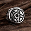 316L Stainless Steel Gothic Pentagram Ring