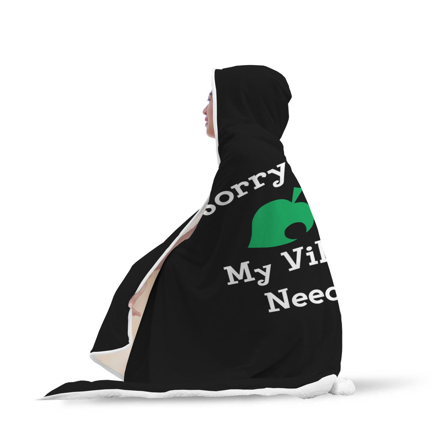 Animal Crossing Hooded Blanket