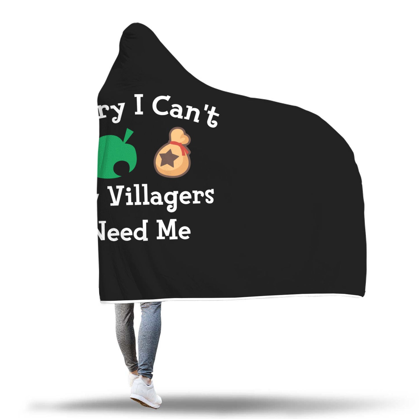 Animal Crossing Hooded Blanket