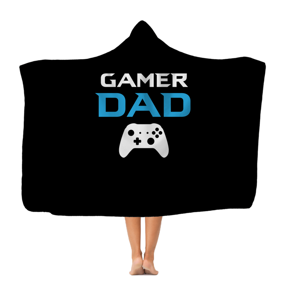 Gamer Dad Classic Adult Hooded Blanket
