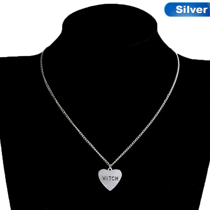 witch necklace, wiccan necklace, witchcraft necklace