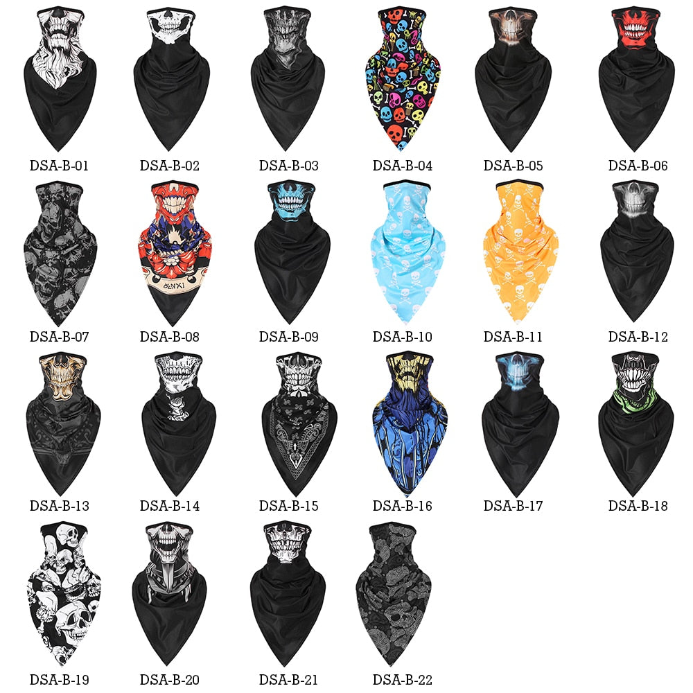 skull bandana mask