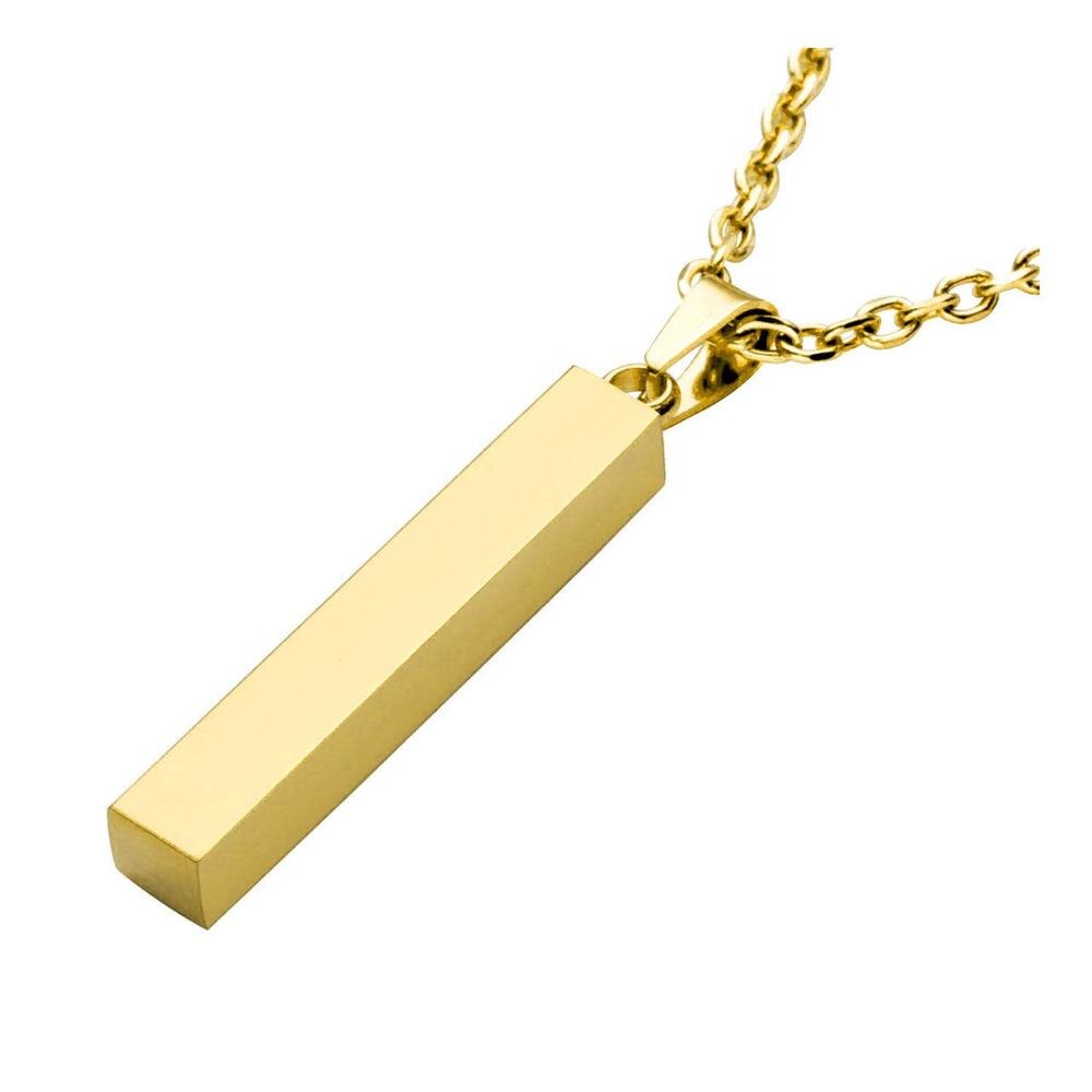 vertical bar necklace