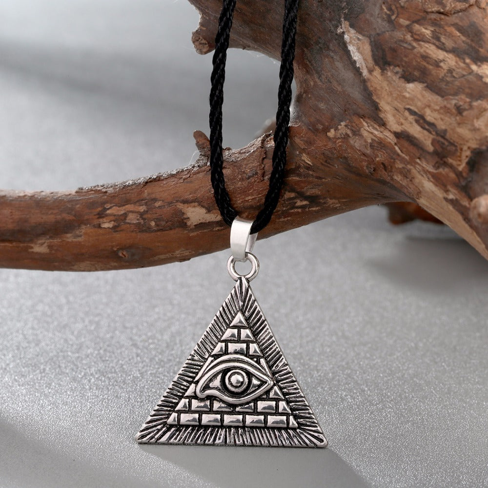 illuminati necklace, illuminati chain, illuminati pendant