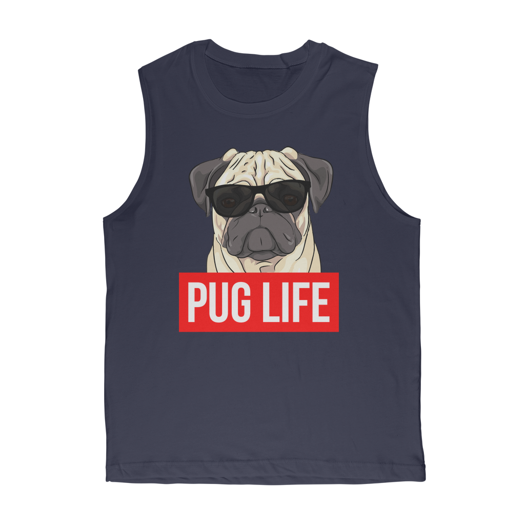 Pug Life - Pug Lover Premium Adult Muscle Top