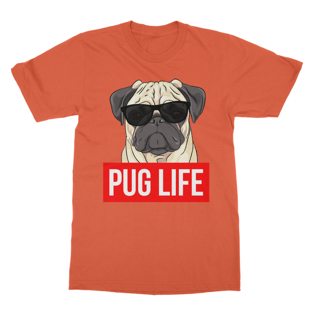 Pug Life - Pug Lover Classic Adult T-Shirt