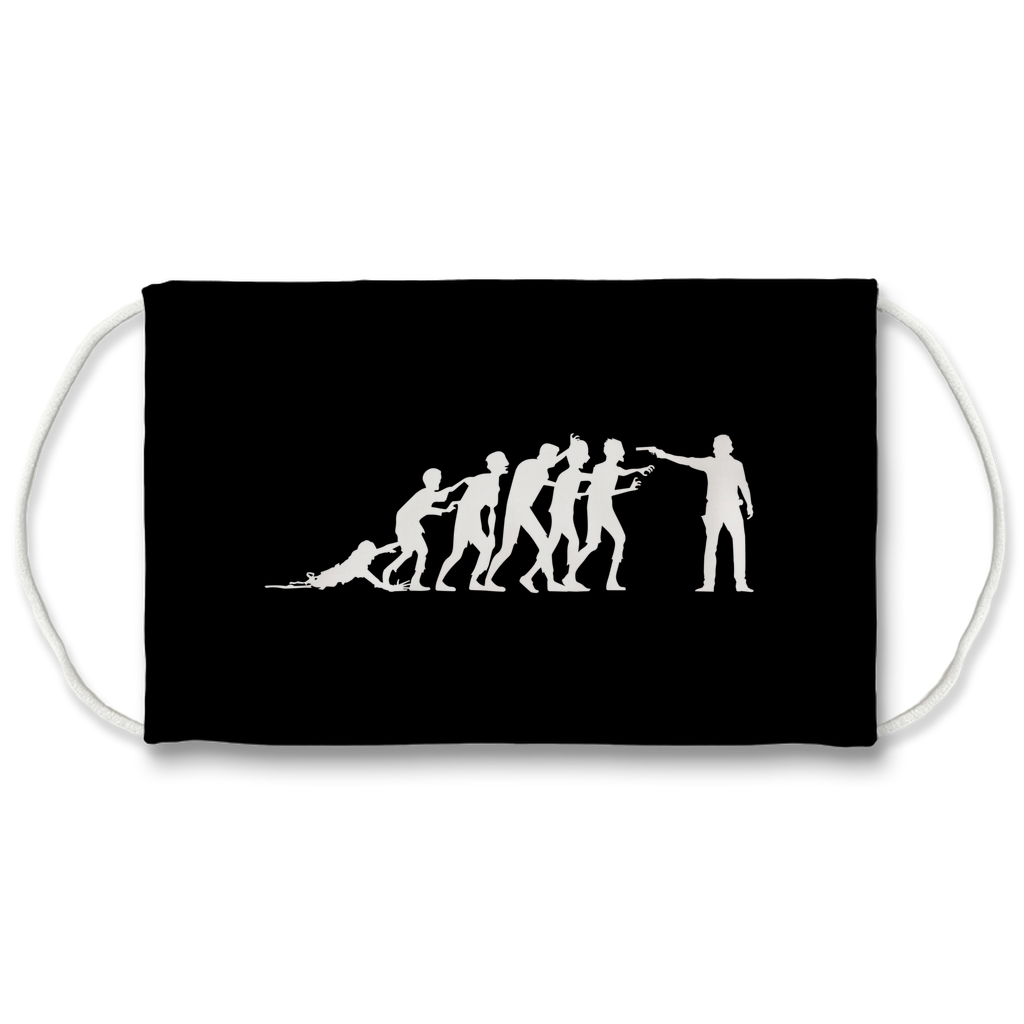 Zombie Evolution Sublimation Face Mask