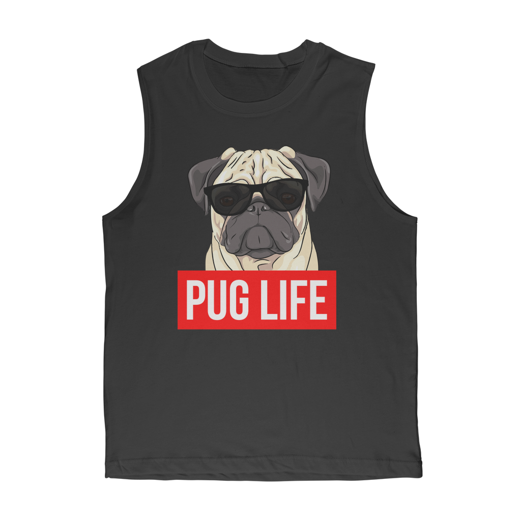 Pug Life - Pug Lover Premium Adult Muscle Top
