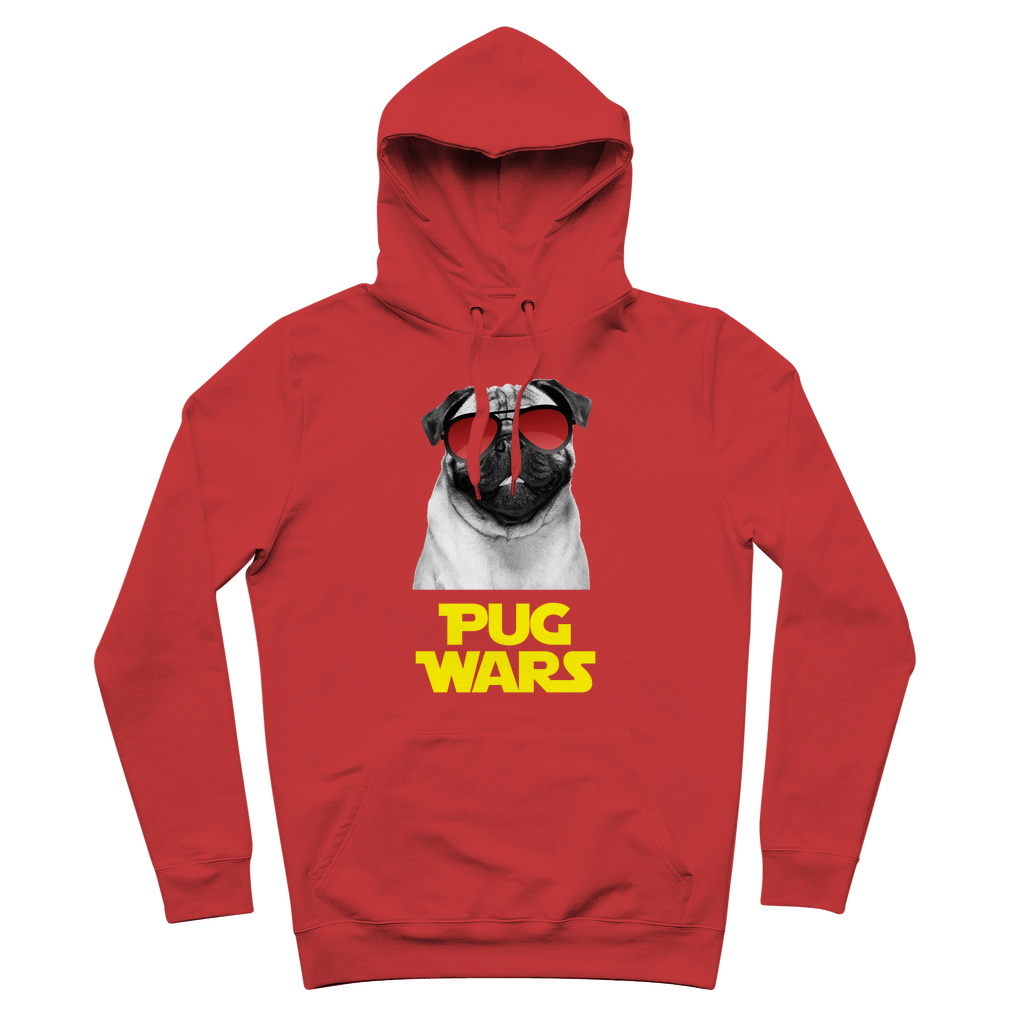 Pug Wars Return Of The Pug Premium Adult Hoodie