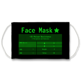 Post Apocalyptic RPG Sublimation Face Mask fallout face mask