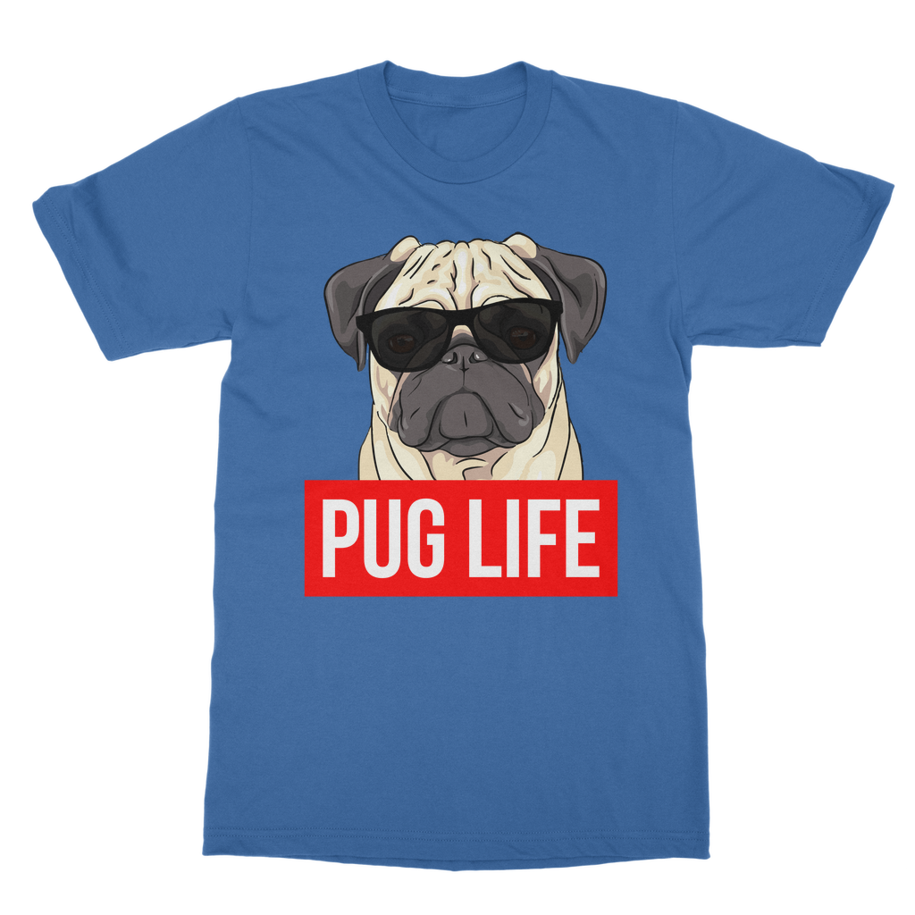 Pug Life - Pug Lover Classic Adult T-Shirt