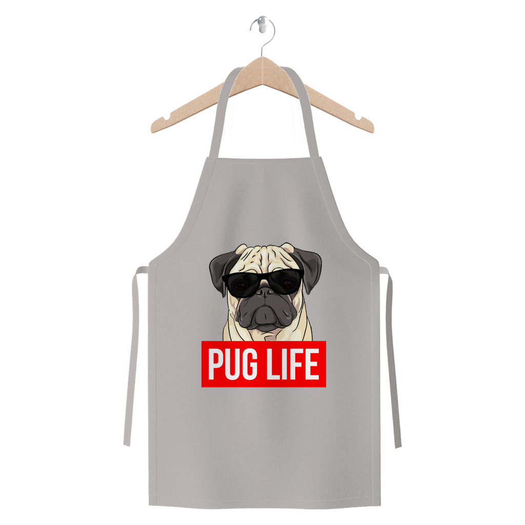Pug Life - Pug Lover Premium Jersey Apron
