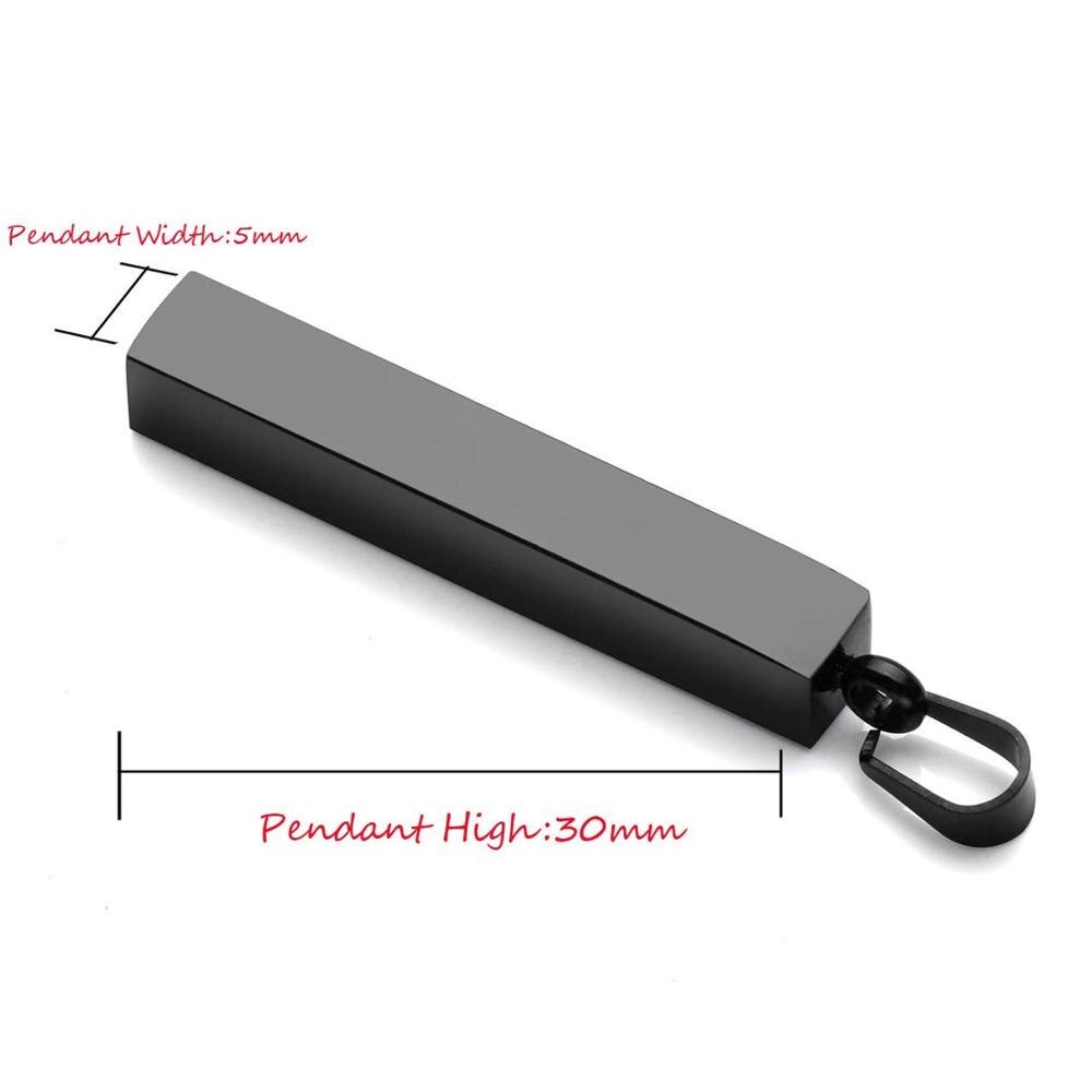 vertical bar necklace