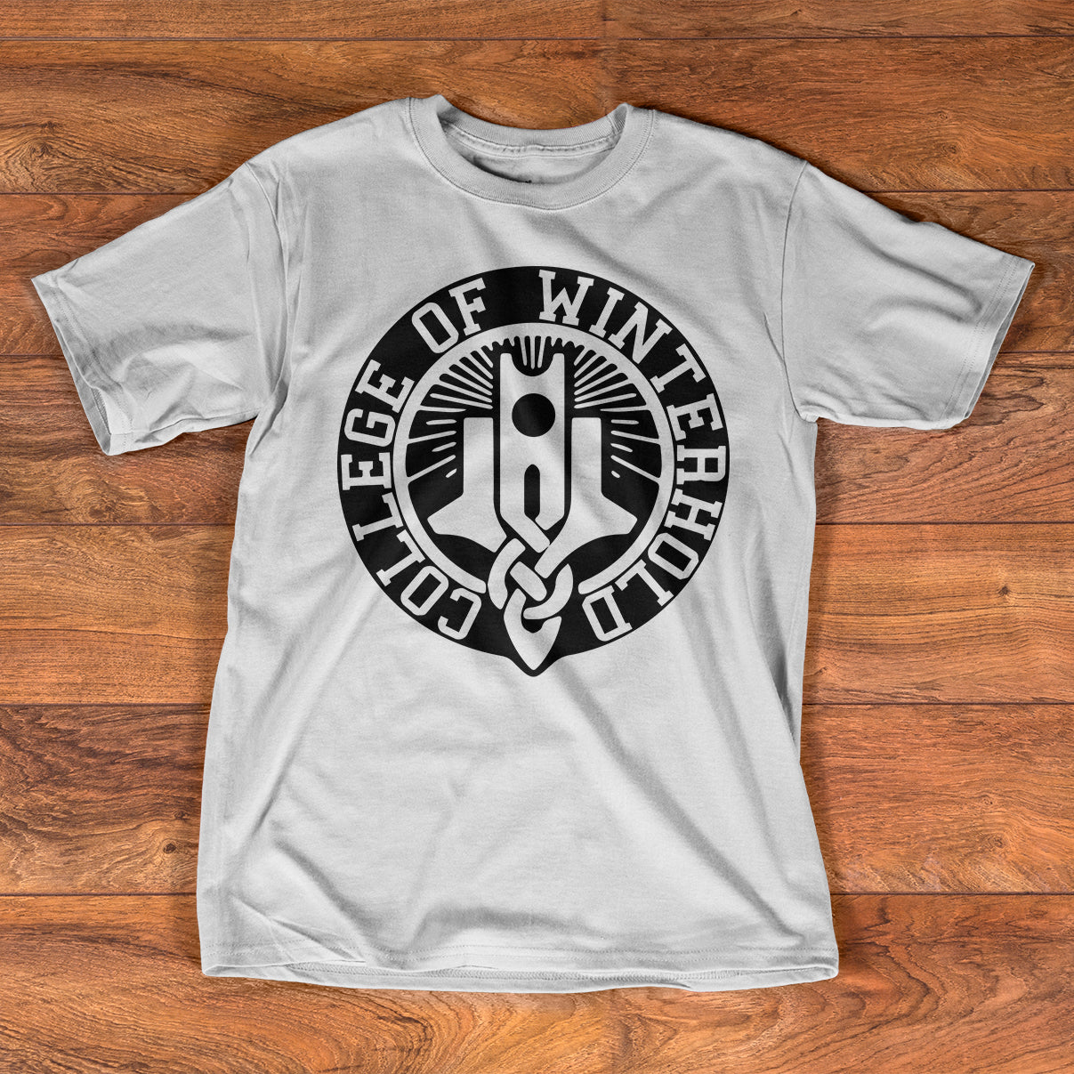 College Of Winterhold White T-Shirt 2
