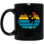Vintage Rock Climbing Mug | Rock Climbing Gifts | Rock Climbing 11 oz. Black Mug