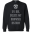 If I Die Delete My Browser History Pullover Sweatshirt