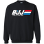 BJJ A Real Jiu Jitsu Hero BJJ Crewneck Pullover Sweatshirt 8 oz.