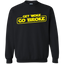 Get Woke Go Broke Crewneck Pullover Sweatshirt 8 oz.