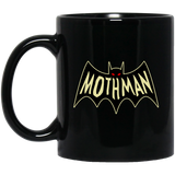 Mothman 11 oz. Black Mug mothman mug, fallout mug, fallout 3 mug, fallout 76 mug, fallout 4 mug,