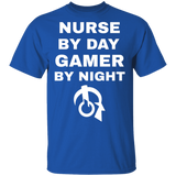 Nurse By Day Gamer By Night T-Shirt Nurse By Day Gamer By Night T-Shirt