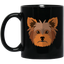 Yorkie Mug | Yorkshire Terrier | Yorkie Gifts | Yorkie 11 oz. Black Mug