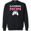 Gaming Mom Video Gamer Crewneck Pullover Sweatshirt 8 oz.