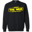 I Make The Web A Better Place - Web Designer/Web Developer Crewneck Pullover Sweatshirt 8 oz.