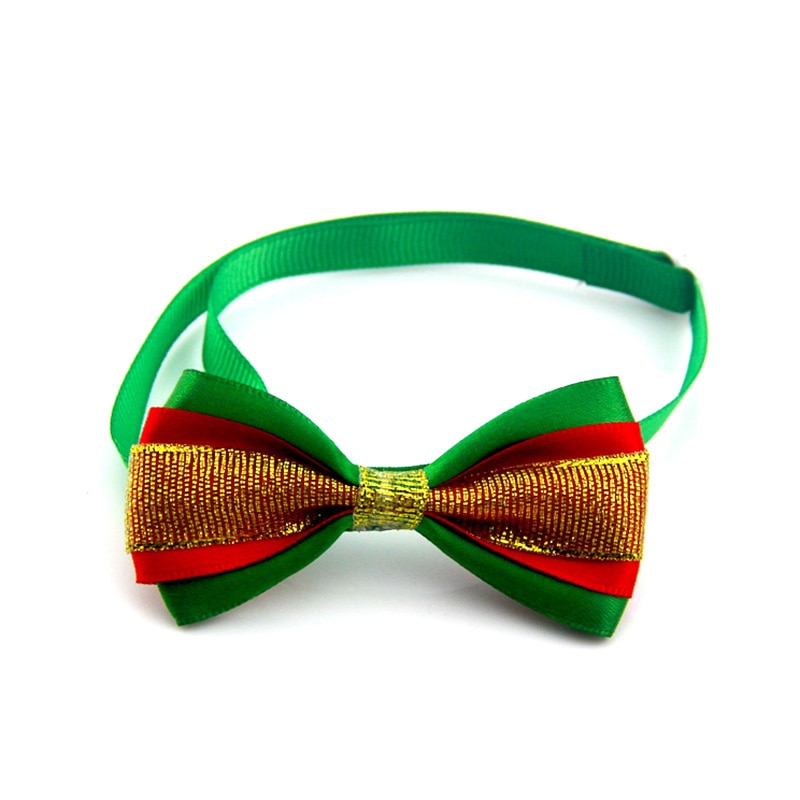 Christmas Dog Bow Tie, Christmas Cat Bow Tie, Christmas Pet Bow Tie