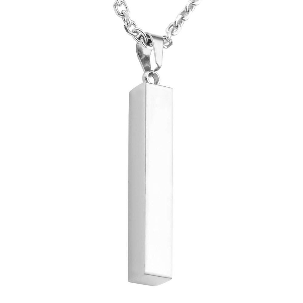 vertical bar necklace