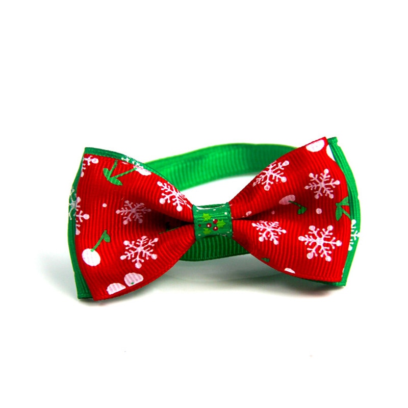 Christmas Dog Bow Tie, Christmas Cat Bow Tie, Christmas Pet Bow Tie