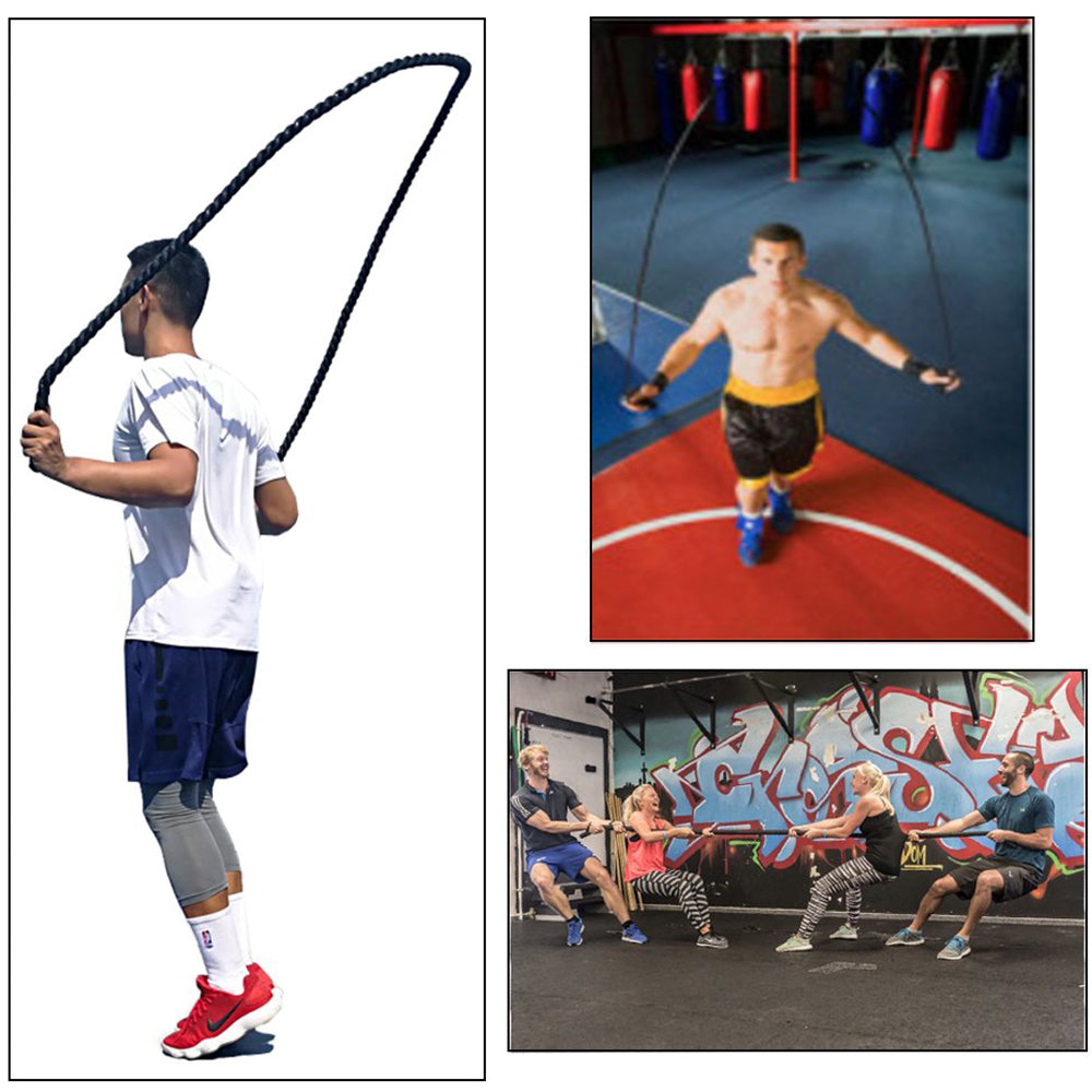 heavy rope, weighted rope, heavy jump rope, jump rope weight loss, best weighted jump rope
