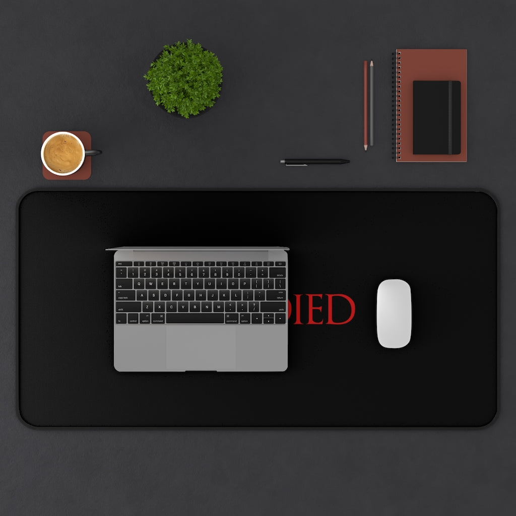 You Died RPG Fantasy Desk Mat | RPG Mouse Mat | Gaming Mouse Pad