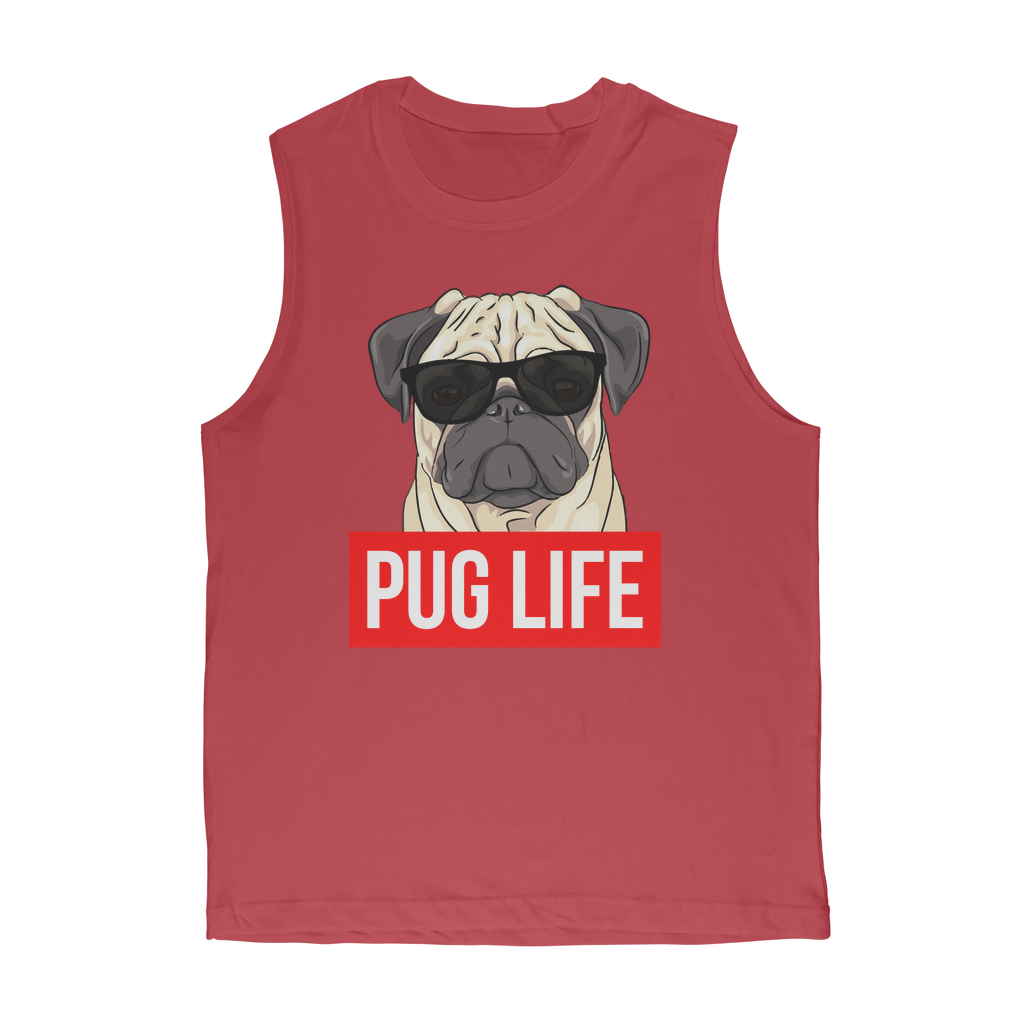 Pug Life - Pug Lover Premium Adult Muscle Top