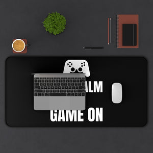 Keep Calm And Game On Desk Mat | Fantasy RPG Mouse Mat | Video Game Gaming Mouse Pad Keep Calm And Game On Desk Mat | Fantasy RPG Mouse Mat | Video Game Gaming Mouse Pad