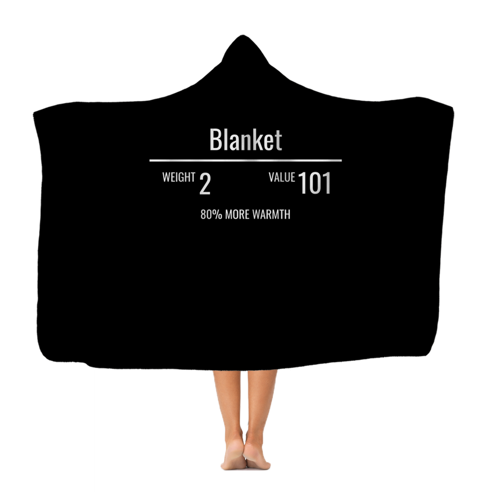 Blanket Fantasy RPG Classic Adult Hooded Blanket