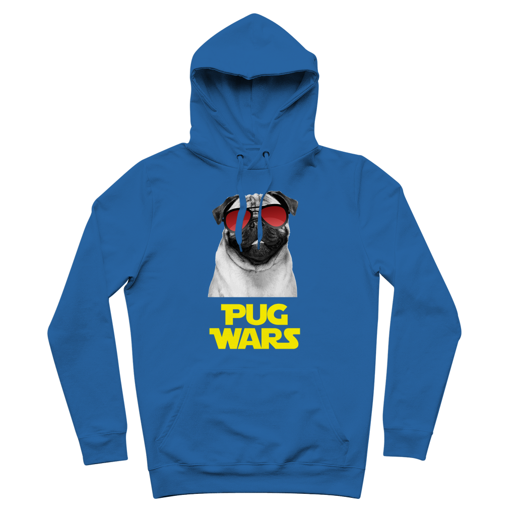 Pug Wars Return Of The Pug Premium Adult Hoodie