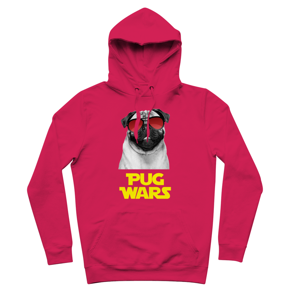 Pug Wars Return Of The Pug Premium Adult Hoodie
