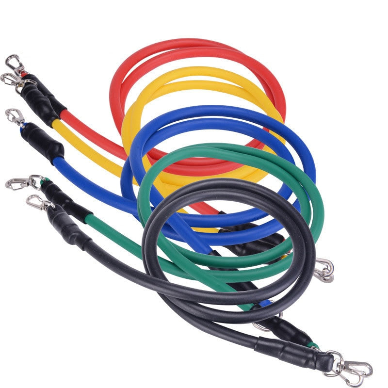 17pcs Home Workout Resistance Bands Set
