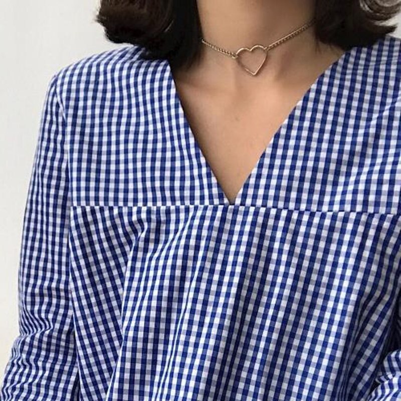 Collier Rose Gold Rose Statement Pendant Necklace