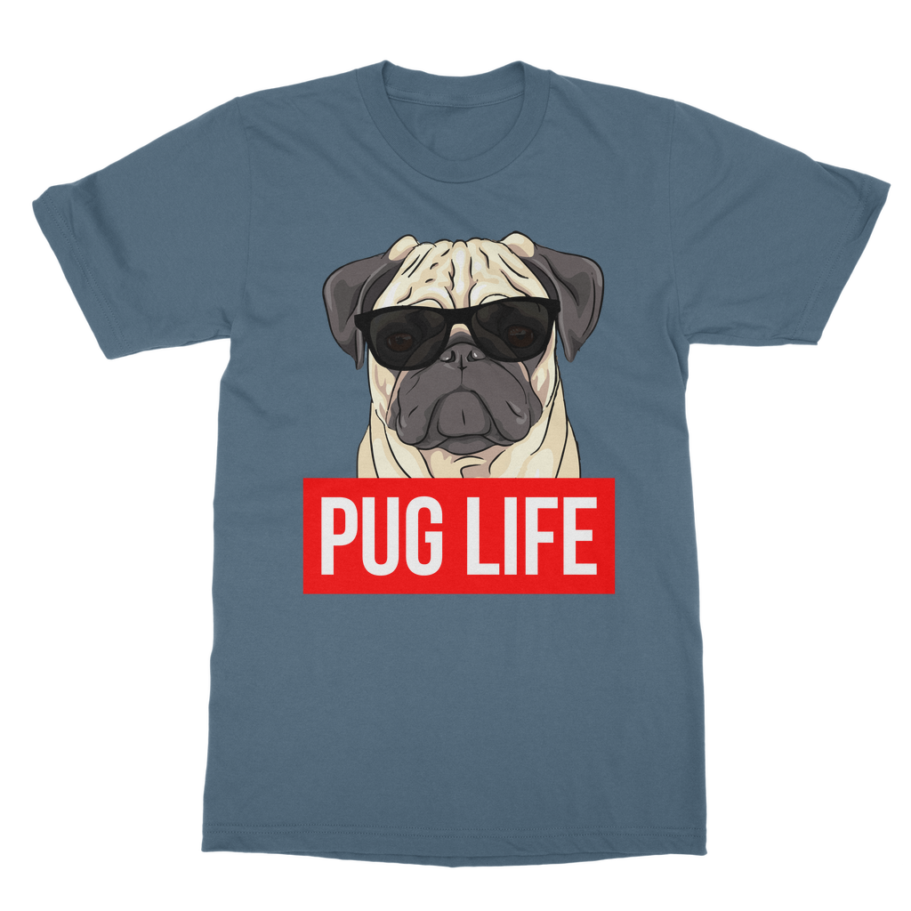 Pug Life - Pug Lover Classic Adult T-Shirt