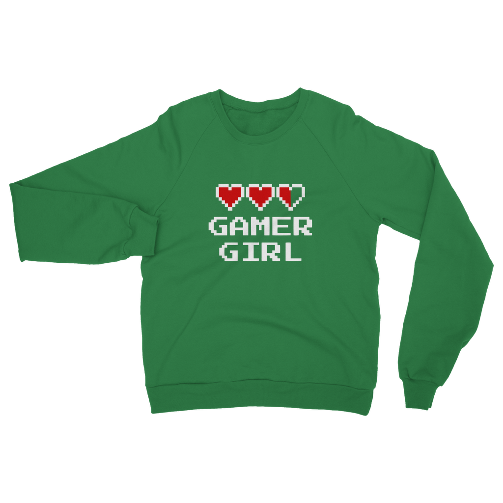Gamer Girl Video Game Classic Adult Sweatshirt