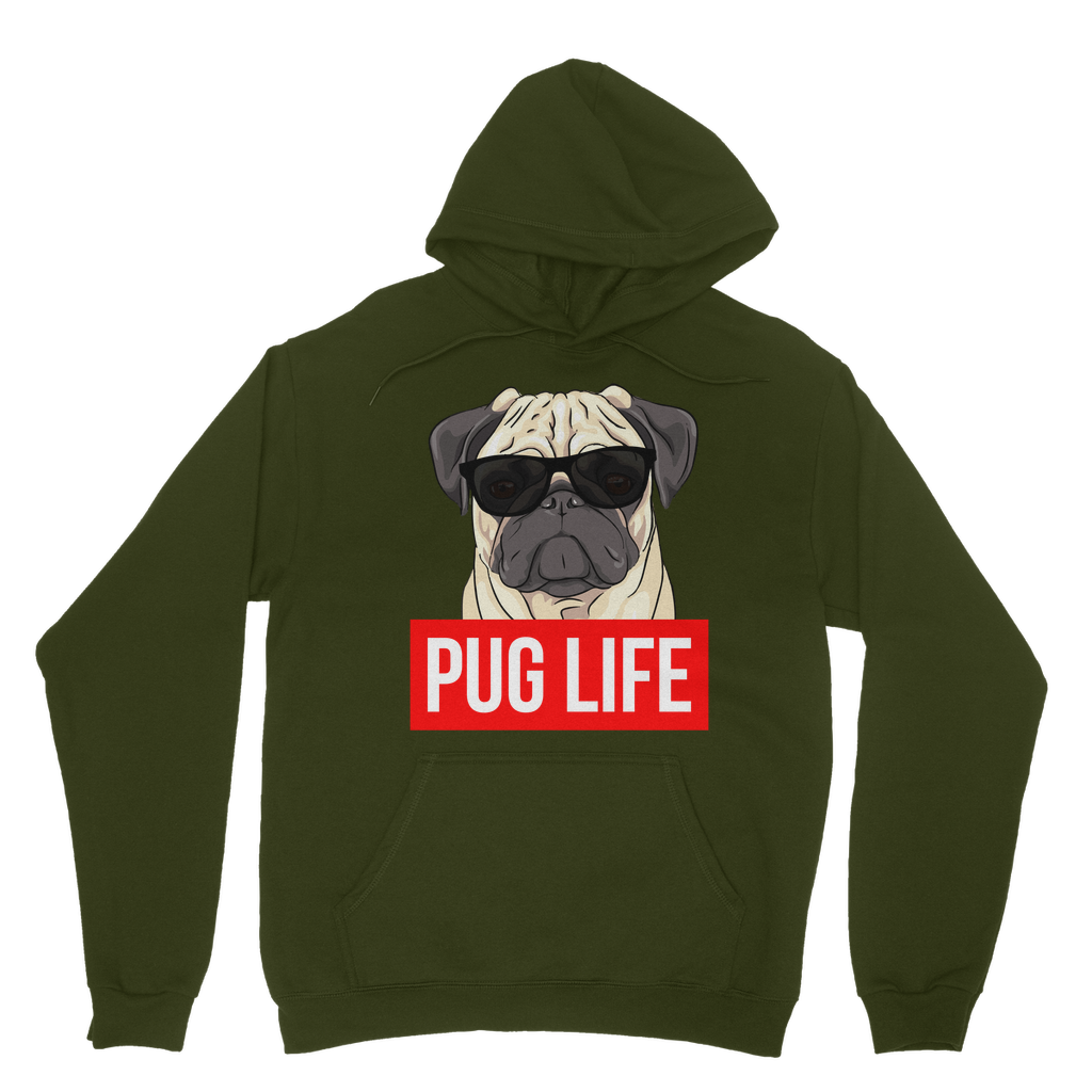Pug Life - Pug Lover Classic Adult Hoodie