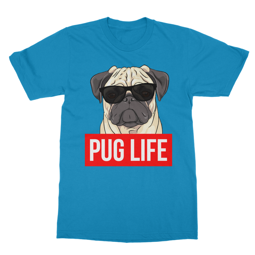 Pug Life - Pug Lover Classic Adult T-Shirt