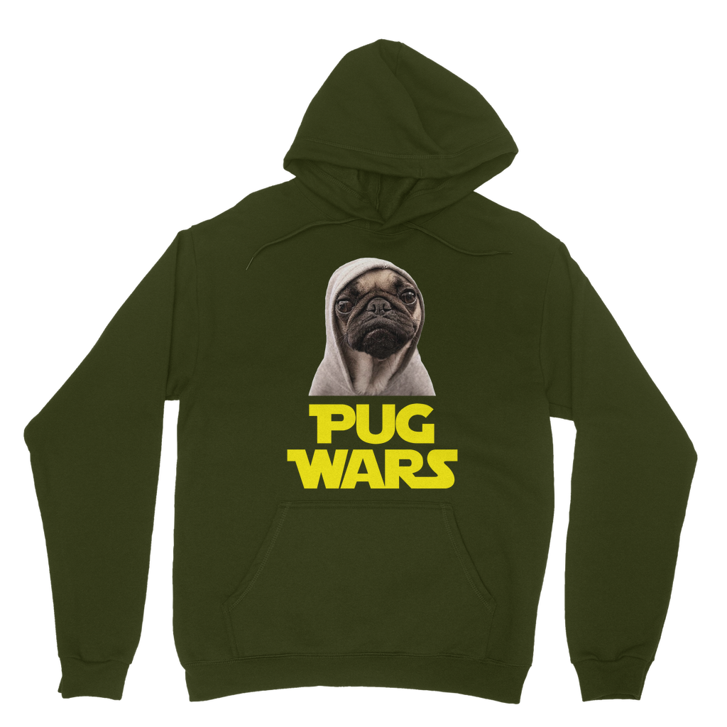 Pug Wars The Last Pug Classic Adult Hoodie