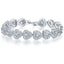 Luxury Heart 925 Sterling Silver Bracelet
