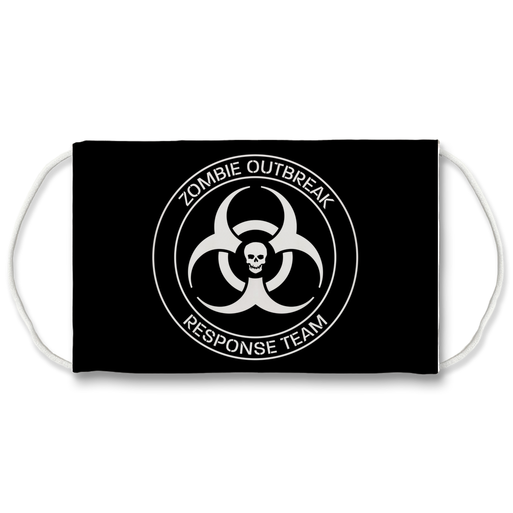 Zombie Outbreak Response Team Sublimation Face Mask