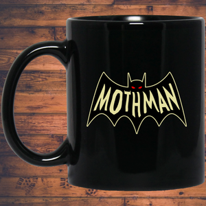 Mothman 11 oz. Black Mug