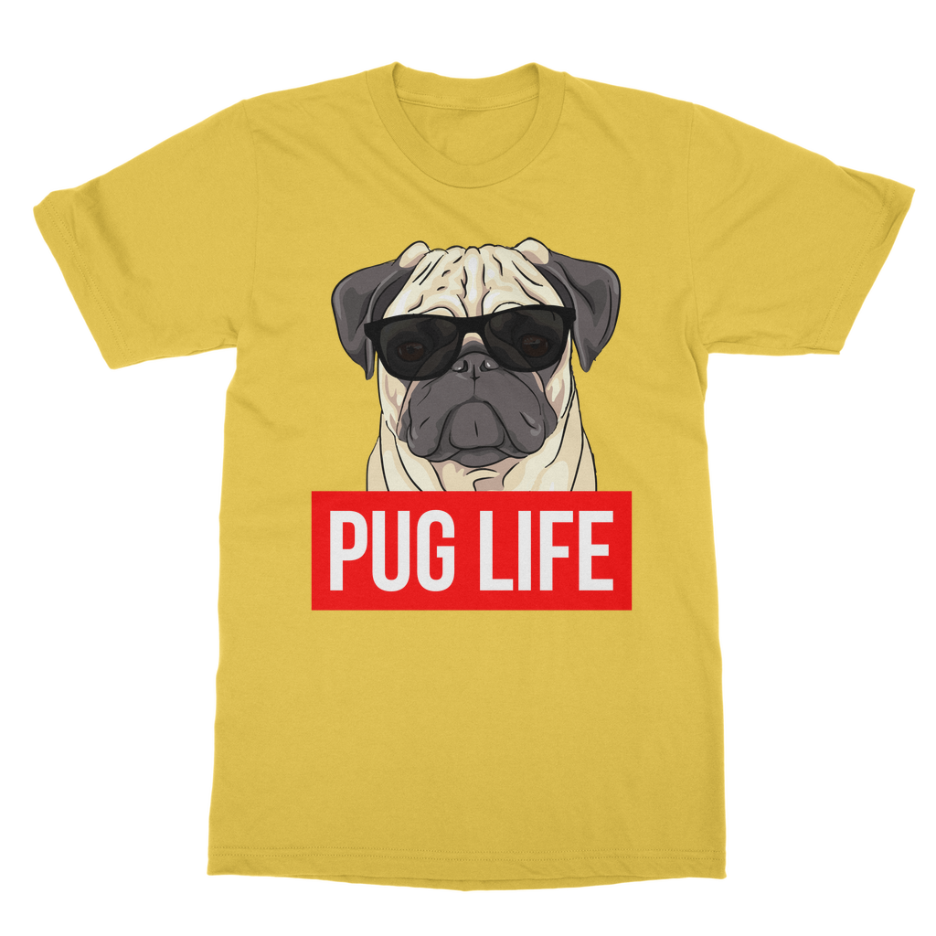 Pug Life - Pug Lover Classic Adult T-Shirt