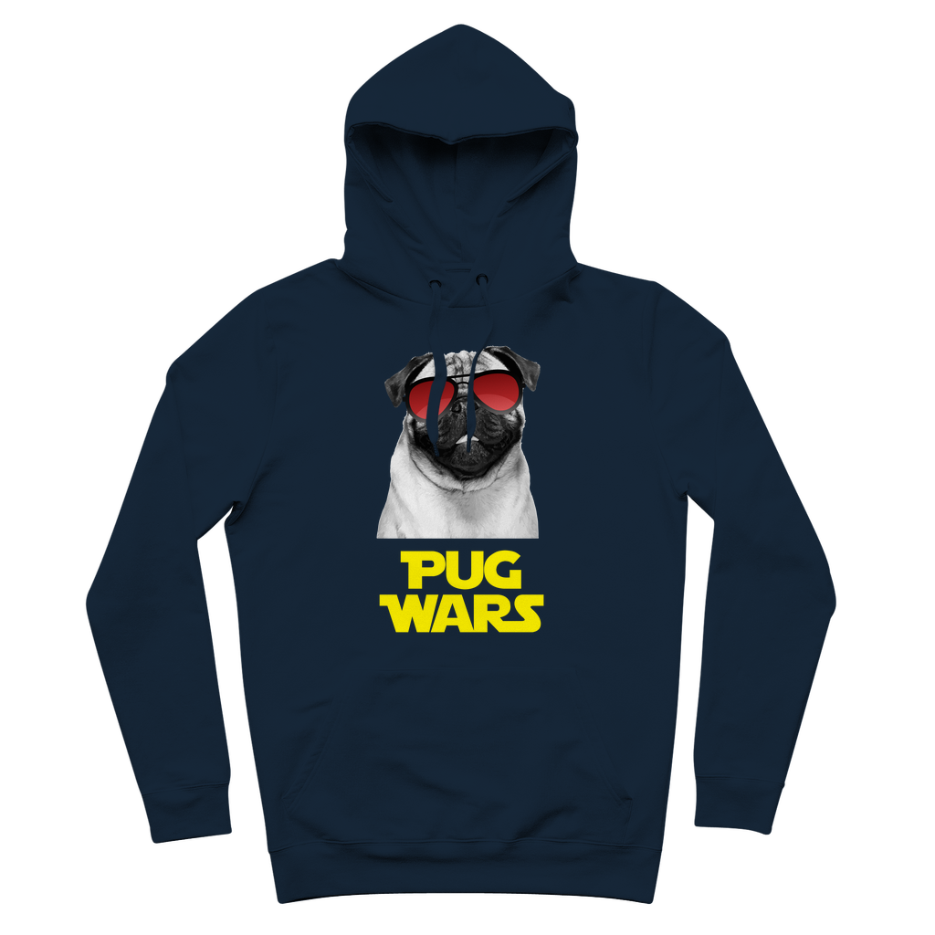 Pug Wars Return Of The Pug Premium Adult Hoodie